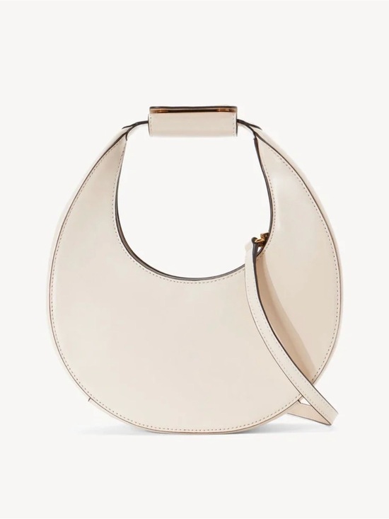 Handbags - NWT Staud Mini Moon Bag in Cream